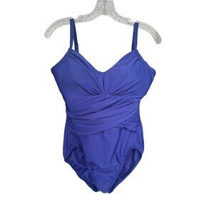 Land’s End Women’s Swimsuit Sz 12 Blue